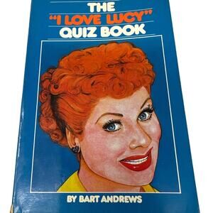 I Love Lucy Quiz Book Bart Andrews 1981 First Edition Paperback ISBN 0498025667